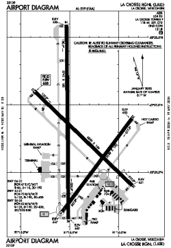 Airport diagram for LSE