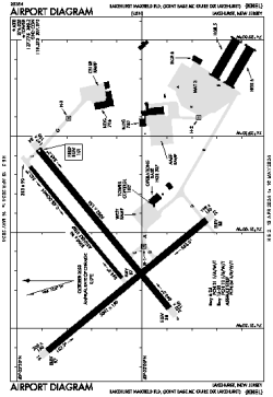 Airport diagram for NEL