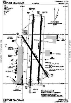 Airport diagram for LRD