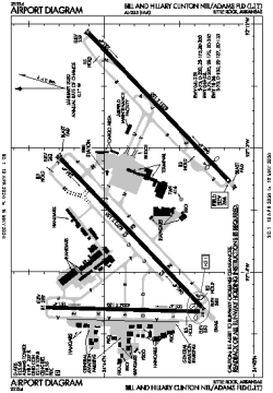 Airport diagram for LIT