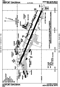 Airport diagram for MRY