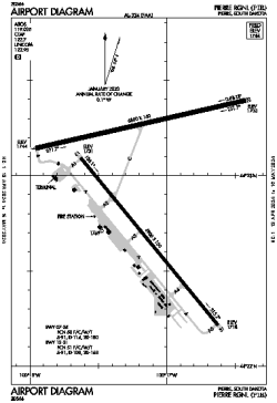 Airport diagram for PIR