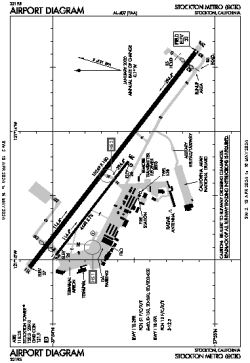 Airport diagram for SCK
