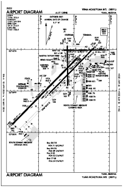 Airport diagram for YUM