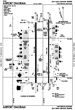 Airport diagram for ADW
