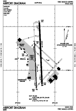 Airport diagram for CNW
