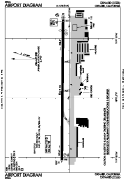 Airport diagram for OXR