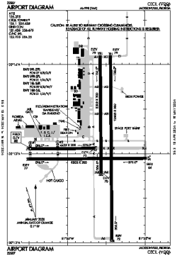 Airport diagram for VQQ