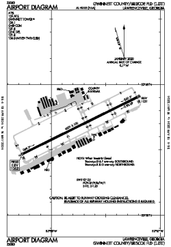 Airport diagram for LZU