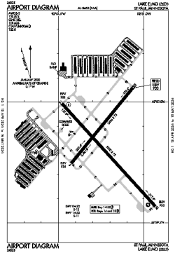 Airport diagram for 21D