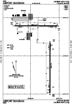 Airport diagram for KIGQ