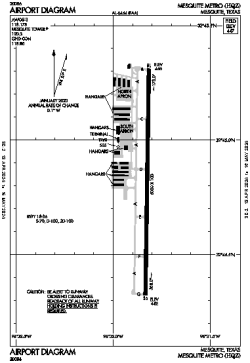 Airport diagram for KHQZ