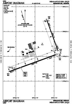 Airport diagram for KMQJ