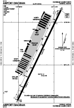 Airport diagram for KGEU