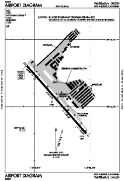 Airport diagram for WHP