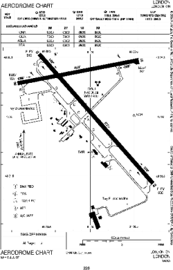 Airport diagram for YXU