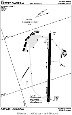 Airport diagram for ANR