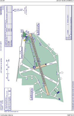 Airport diagram for EGBM