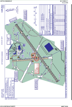 Airport diagram for CAX