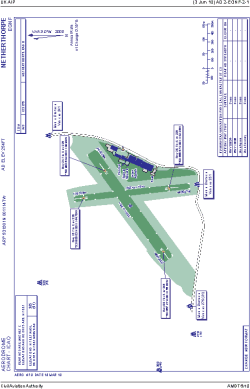 Airport diagram for EGNF