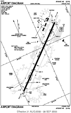Airport diagram for AVB