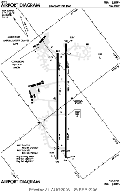 Airport diagram for PSA