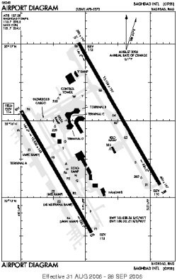 Airport diagram for BGW