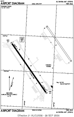 Airport diagram for ORSH