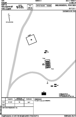 Airport diagram for UHEK