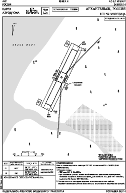 Airport diagram for ULBZ