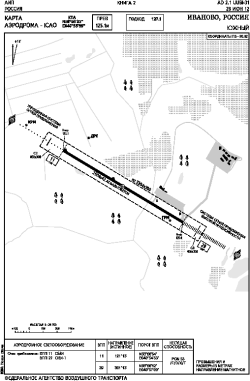 Airport diagram for IWA