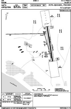 Airport diagram for UTS