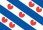 flag of Frysln (Friesland)