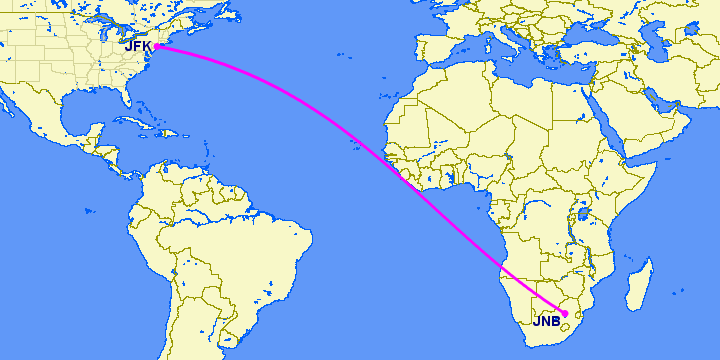 a map of the world with a pink line