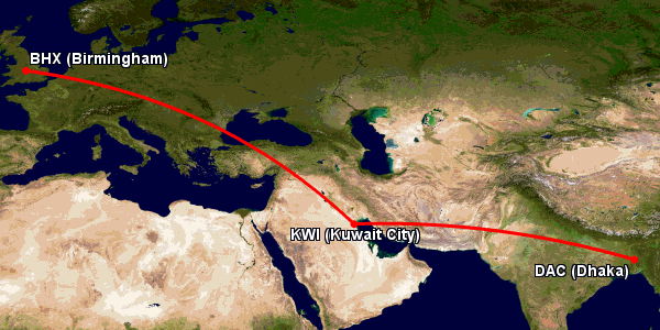 final dc-10 flight routing